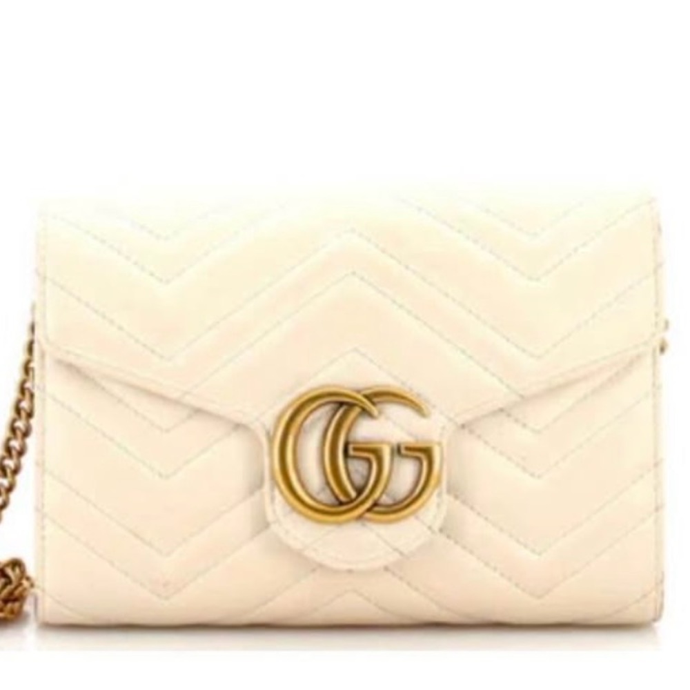 Gucci Marmont Chain Wallet